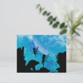 Schitterend zonnetje briefkaart (Staand voorkant)