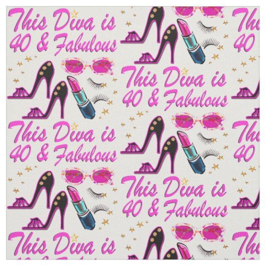 SCHITTERENDE 40E DIVA STOF (Swatch)