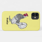 Schitterende afbeelding van cartoon Case-Mate iPhone case (Achterkant (horizontaal))