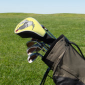 Schitterende afbeelding van cartoon golfheadcover (Insitu)