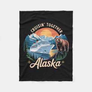 Schitterende Alaska-cruise-avontuur Beerbergen Oce Fleece Deken