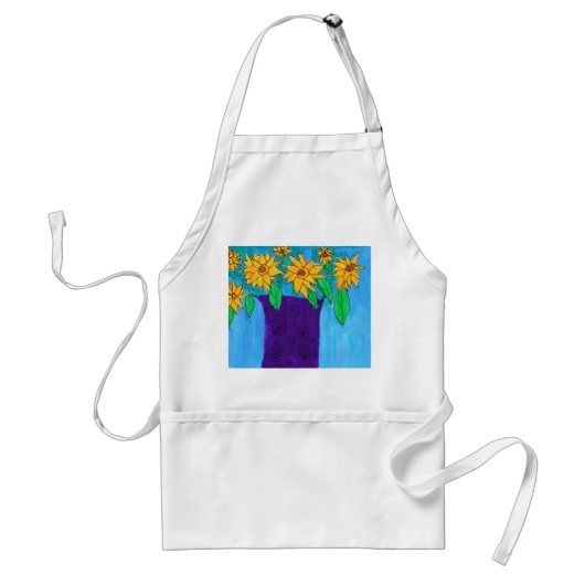 Schitterende Art Aprons Standaard Schort (Voorkant)