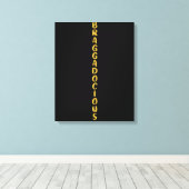 SCHITTERENDE CANVAS PRINT (Insitu (Houten vloer))