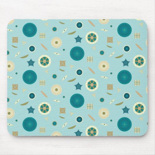Schitterende Diatoms Mousepad Muismat (Voorkant)