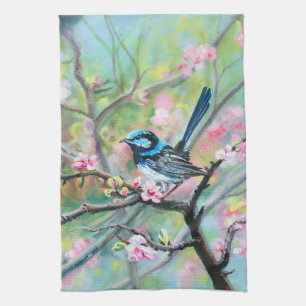 Schitterende Fairy Wren - Theedoek