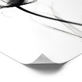 Schitterende foto-Tulp-art afdrukken Poster (Hoek)