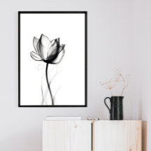 Schitterende foto-Tulp-art afdrukken