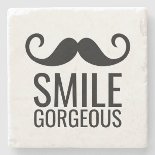 SCHITTERENDE GLIMLACH & de Onderzetters van de