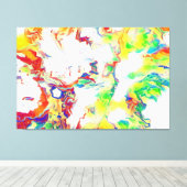 Schitterende, kleurrijke wandafdrukken canvas afdruk (Insitu (Houten vloer))