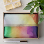 Schitterende regenboogkleuren Abstract ontwerp Tissuepapier (Geschenk)