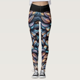 Schitterende Schubben Leggings