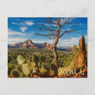 Schitterende Sedona Arizona Woestijn Ansichtkaart  Briefkaart