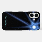 Schitterende Ster Case-Mate iPhone Case (Achterkant (horizontaal))