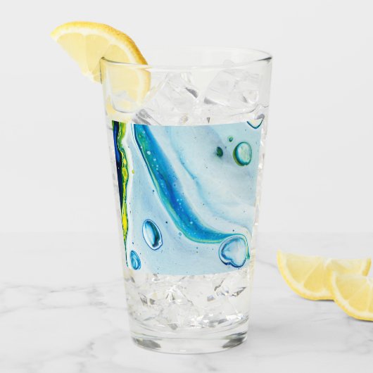 Schitterende strand glas (Voorkant ijs)