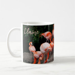 Schitterende Tropische Flamingo Koffiemok