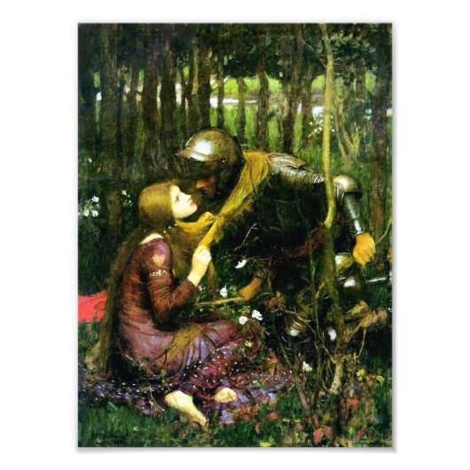 Schitterende vrouw zonder genade foto afdruk (Voorkant)