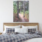 Schitterende wandelfoto-wandkunst canvas afdruk (Insitu (Slaapkamer))