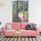 Schitterende wandelfoto-wandkunst canvas afdruk (Insitu (Woonkamer))