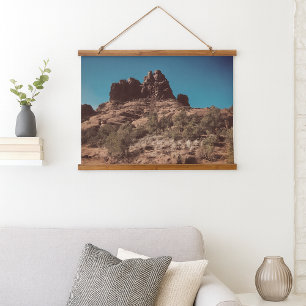 Schitterende woestijn Sedona Arizona Rode Rotswand Hangend Wandkleed