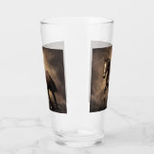 Schitterende zeepijp glas (Links)