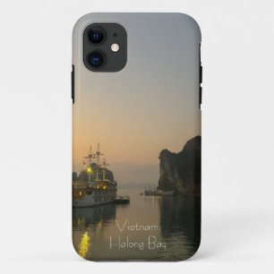 Schitterende zonsondergang in Halong Bay Vietnam H iPhone 11 Hoesje