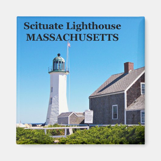 Schituingvuurtoren, Massachusetts Magnet Magneet (Voorkant)