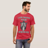 Schizo Daeodon funny T-shirt (Voorkant volledig)