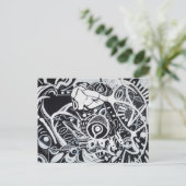 Schizofrene genezing II Briefkaart (Staand voorkant)