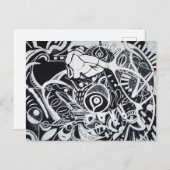 Schizofrene genezing II Briefkaart (Voorkant / Achterkant)