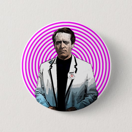 Schizoid Fan Ronde Button 5,7 Cm (Voorkant)