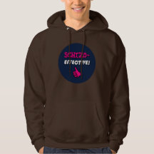 Schizophrène-EFFICACE ! Sweat - shirt à capuche de