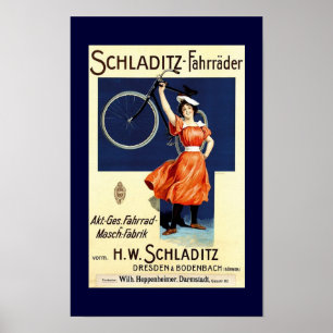 Schladitz-Fahrräder  Poster