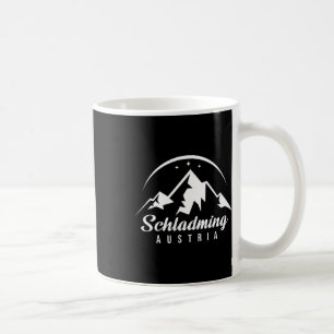 Schladming Austria Ski Resort Skiën Snowboarden Koffiemok