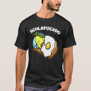 Schlaffocado Avocado Pyjama Nachtjurk Slaap T-shirt