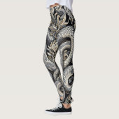 Schlangenhautoptik Snakedesign Leggings (Links)