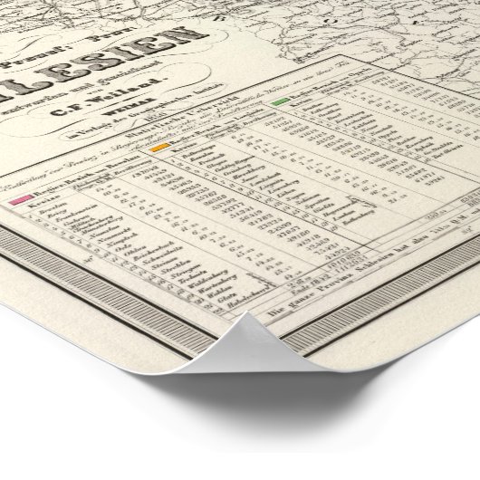 Schlesien Poster (Hoek)