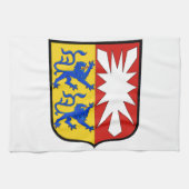 Schleswig Holstein (Duitsland) Wapenstoofpot Theedoek (Horizontaal)