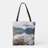 Schliersee Bavaria Lake Germany Panorama Souvenir Draagtas (Achterkant)