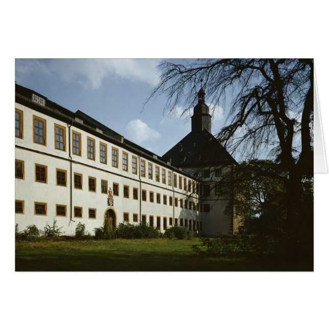 Schloss Friedenstein, Gotha, construit en 1643-54 (Devant horizontal)