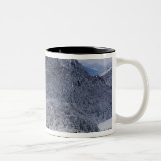 Schloss Hohenschwangau Tweekleurige Koffiemok (Rechts)