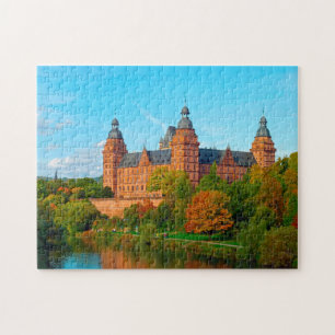 Schloss Johannisburg Duitsland. Legpuzzel
