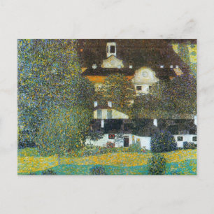 Schloss Kammer op Attersee II door Gustav Klimt Briefkaart