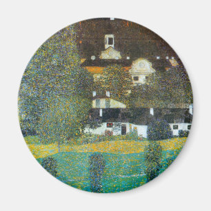 Schloss Kammer op Attersee II door Gustav Klimt Magneet
