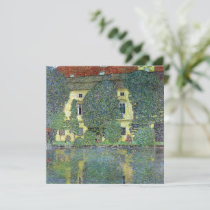 Schloss Kammer op Attersee III door Gustav Klimt