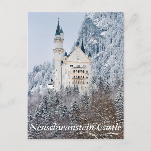 Schloss Neuschwanstein Briefkaart (Voorkant)