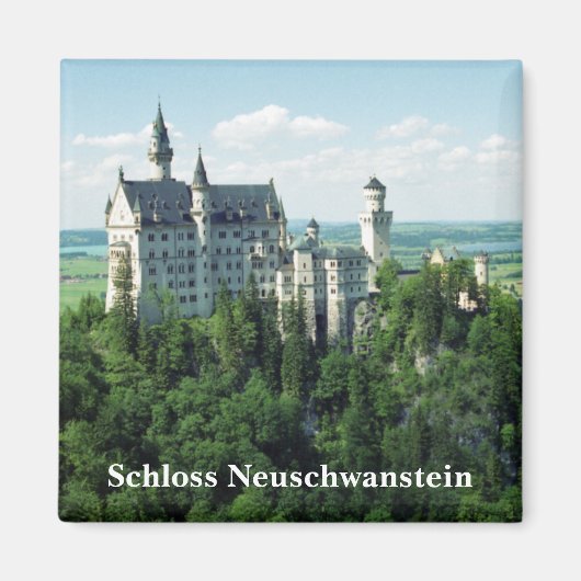 Schloss Neuschwanstein Magnet (Devant)