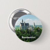 Schloss Neuschwanstein Ronde Button 5,7 Cm (Voorkant /achterkant)