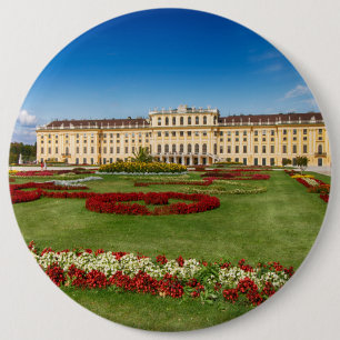 Schloss Schoenbrunn Wien Oostenrijk Ronde Button 6,0 Cm
