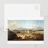 Schloss Schonbrunn door Bernardo Bellotto Briefkaart (Voorkant / Achterkant)