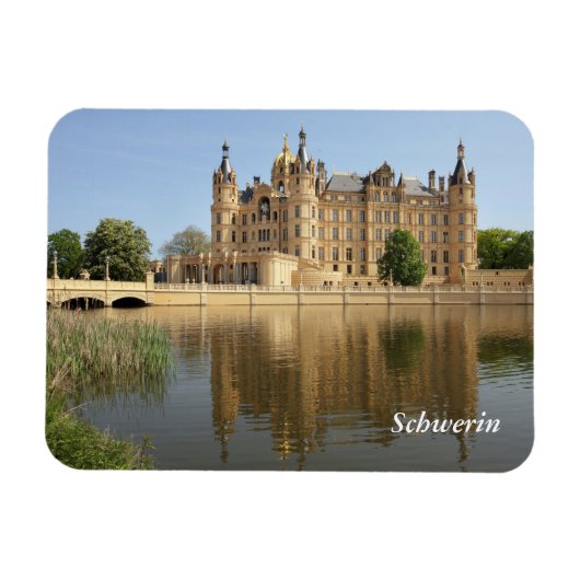 Schloss Schwerin Magneet (Horizontaal)